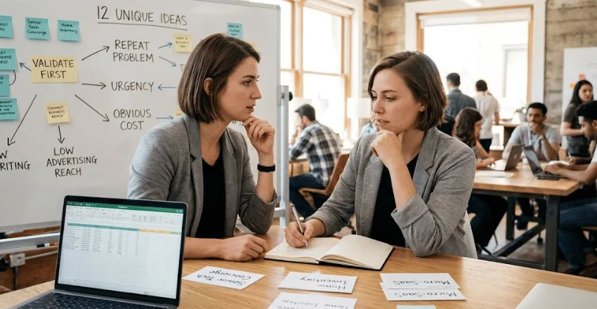 How to Choose Among 12 Unique Business Ideas