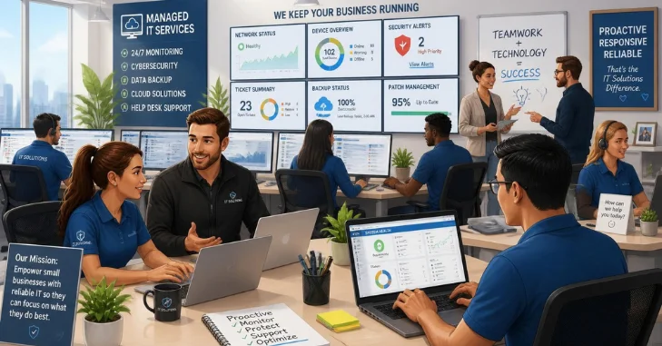 What Managed IT Services for Small Business Usually Include